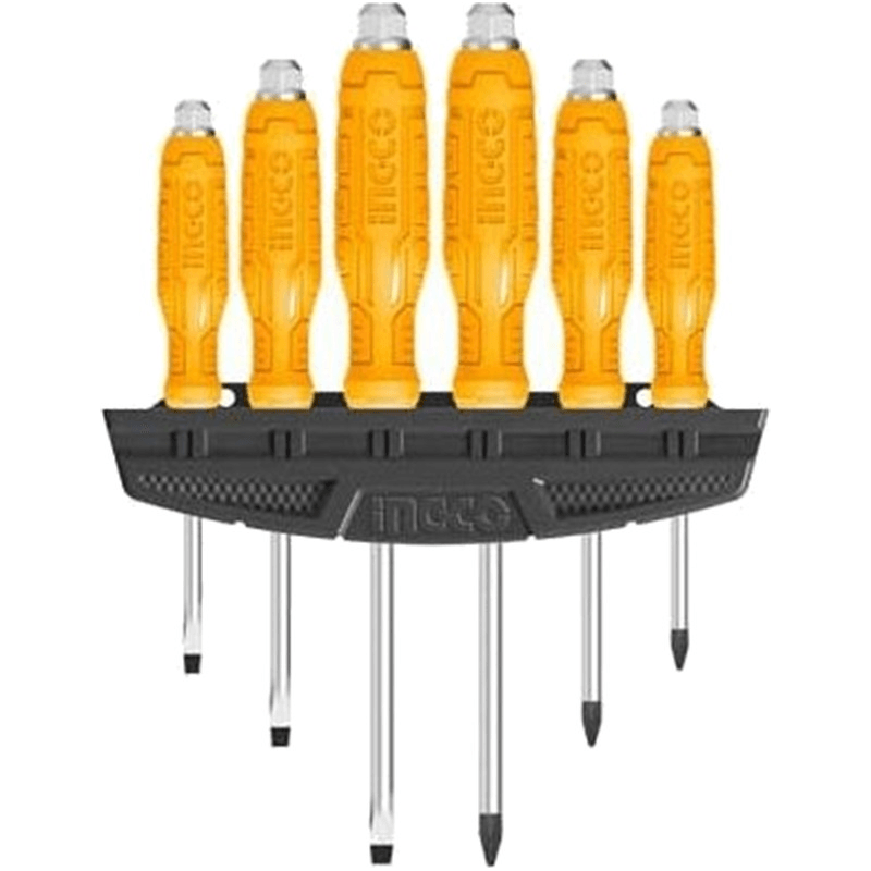 Ingco HSGTDC180601 6pcs Go Through Screwdriver Set - KHM Megatools Corp. Ingco HSGTDC180601 6pcs Go Through Screwdriver Set - KHM Megatools Corp.
